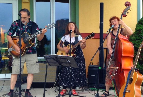 Basses Covered includes Missoulian Cousin Marlene on guitar and vocals