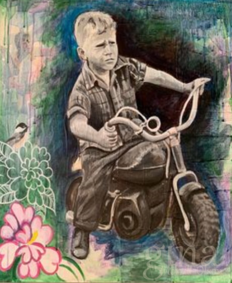 Gina Morrill-Olson original art created during the Pandemic of 2020