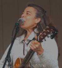 Marlene Hutchins performs during her Time on the Planet under Covid